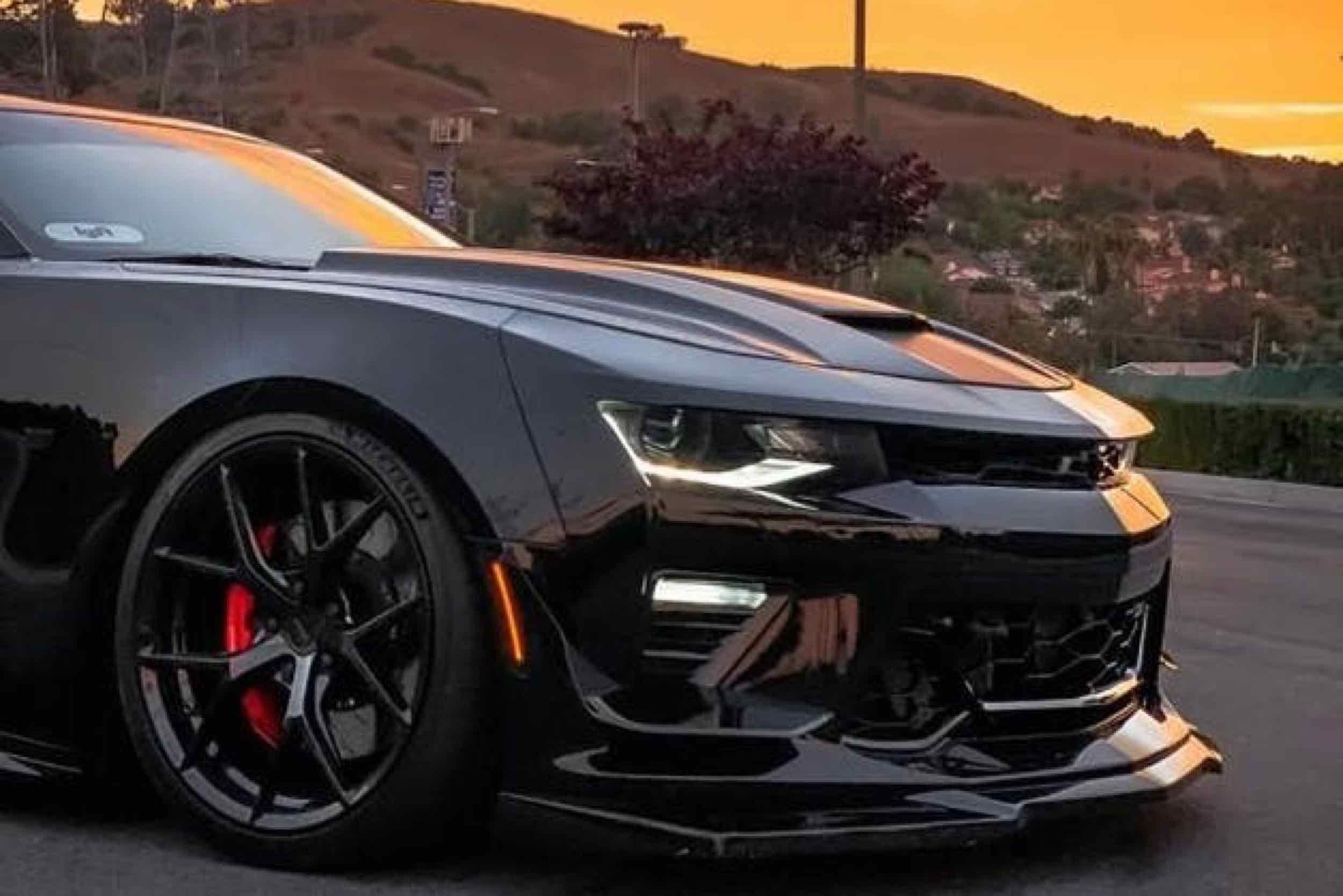 LED Sidemarkers Chevy Camaro 16 18 Smoked Amber Clear TRS DD5063